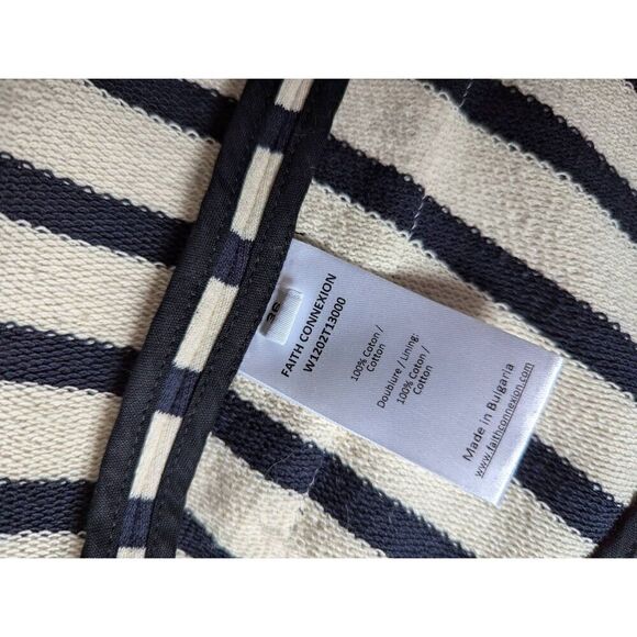 Faith Connexion striped cotton blazer size 36 - Picture 6 of 7